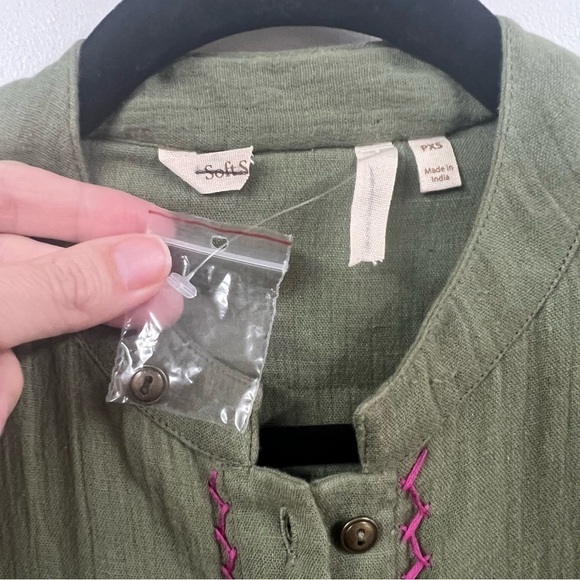 *NEW* Soft Surroundings Cristoforo Gauzy Embroidered Midi Dress - Picture 9 of 14